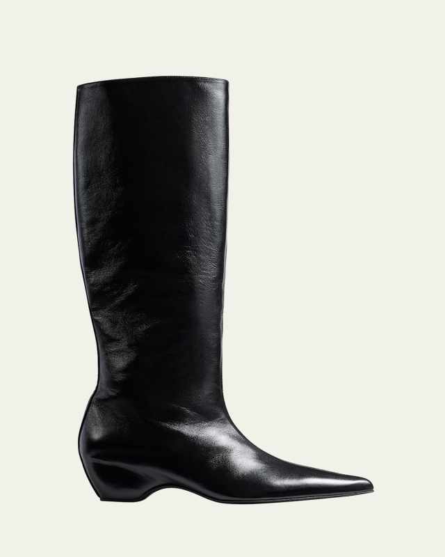 Sybil Leather Knee Boots